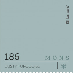 Краска Lanors Mons «Dusty Turquoise» (Пыльная бирюза), 186